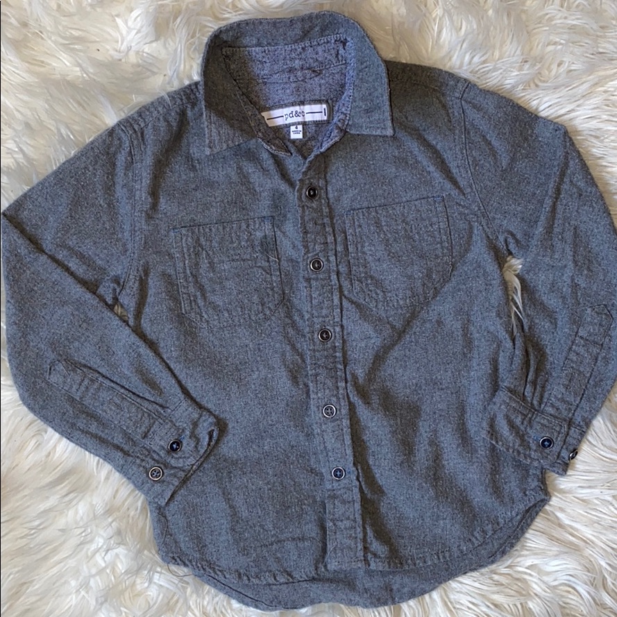 Pd & C Collared Button Down